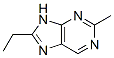 9H-Purine,  8-ethyl-2-methyl-,860410-56-6,结构式