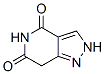 2H-Pyrazolo[4,3-c]pyridine-4,6(5H,7H)-dione 结构式