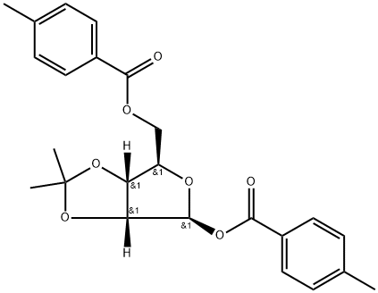 1,5-디-O-(4-메틸벤조일)-2,3-O-이소프로필리덴-베타-D-리보푸라노스