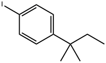 1-碘-4-(叔戊基)苯 结构式