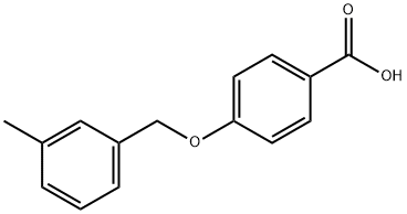 4-[(3-methylbenzyl)oxy]benzoic acid|4-(3-甲苄基)氧基苯甲酸