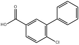 4-Chloro-3-phenylbenzoic acid Structure