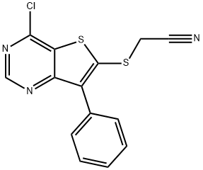 860649-75-8 2-[(4-chloro-7-phenylthieno[3,2-d]pyrimidin-6-yl)sulfanyl]acetonitrile