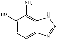 1H-Benzotriazol-5-ol,  4-amino-  (9CI),860676-58-0,结构式