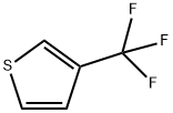 3-(トリフルオロメチル)チオフェン 化学構造式