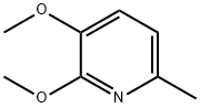 2,3-Dimethoxy-6-methylpyridine,861019-58-1,结构式