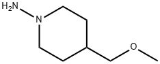 4-Methoxymethyl-piperidin-1-ylamine 化学構造式