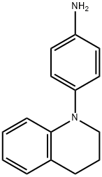 4-[3,4-Dihydro-1(2H)-quinolinyl]aniline Structure