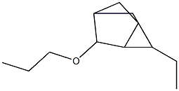 Tricyclo[2.2.1.02,6]heptane, 1-ethyl-3-propoxy- (9CI) 结构式