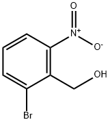 2-溴-6-硝基苯甲醇 结构式