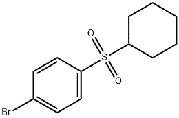 1-BroMo-4-(cyclohexanesulfonyl)benzene Structure