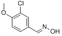 3-氯-4-甲氧基苯甲醛肟,861207-68-3,结构式