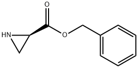 (R)-2-Aziridinecarboxylic acid benzyl ester 化学構造式