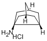 3-降金刚烷胺盐酸盐, 86128-83-8, 结构式