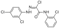 2-Chloro-N-(2-chlorophenyl)-2-[2-(2,4-dichlorophenyl)hydrazono]acetamide|2-Chloro-N-(2-chlorophenyl)-2-[2-(2,4-dichlorophenyl)hydrazono]acetamide