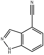 1H-indazole-4-carbonitrile Struktur