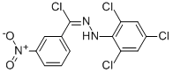 N-(2,4,6-Trichlorophenyl)-3-nitrobenzenecarbohydrazonoylchloride Structure