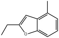 Benzofuran,  2-ethyl-4-methyl-,861530-39-4,结构式