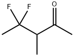 2-Pentanone, 4,4-difluoro-3-methyl- (9CI),86154-57-6,结构式