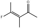 3-Penten-2-one, 4-fluoro-3-methyl-, (E)- (9CI),86154-59-8,结构式