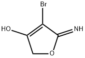 3-Furanol,  4-bromo-2,5-dihydro-5-imino-,861542-06-5,结构式