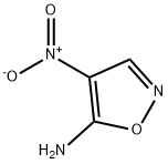 Isoxazole, 5-amino-4-nitro- Struktur