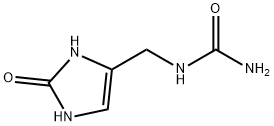 Urea,  N-[(2,3-dihydro-2-oxo-1H-imidazol-4-yl)methyl]- 结构式
