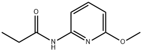 Propanamide,  N-(6-methoxy-2-pyridinyl)- Struktur