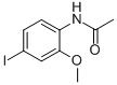 2-METHOXY-4-IODOACETANILIDE Structure