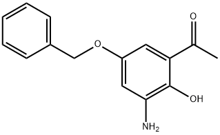 1-(3-aMino-5-(benzyloxy)-2-hydroxyphenyl)ethanone Struktur