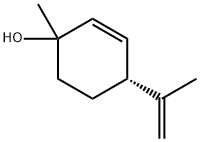 (4R)-1-METHYL-4-(1-METHYLETHENYL)-2-CYCLOHEXEN-1-OL Struktur