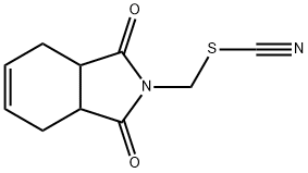 2-(thiocyanatomethyl)-3a,4,7,7a-tetrahydroisoindole-1,3-dione Structure