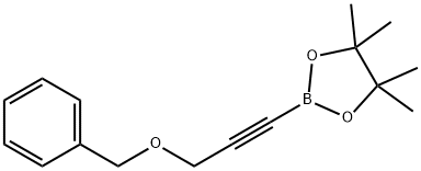862126-33-8 2-(3-(Benzyloxy)prop-1-ynyl)-4,4,5,5-tetramethyl-1,3,2-dioxaborolane