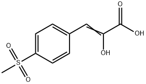 2-하이드록시-3-(4-메탄술포닐-페닐)-아크릴산