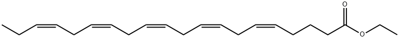 Ethyl all cis-5,8,11,14,17-Eicosapentaenoate Struktur