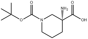 (R)-3-AMINO-1-(TERT-BUTOXYCARBONYL)PIPERIDINE-3-CARBOXYLIC ACID