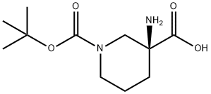 (S)-3-AMINO-1-(TERT-BUTOXYCARBONYL)PIPERIDINE-3-CARBOXYLIC ACID