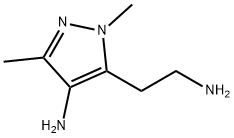 1H-Pyrazole-5-ethanamine,  4-amino-1,3-dimethyl- Structure