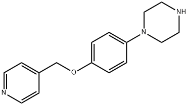 1-[4-(吡啶-4-甲氧基)-苯基]-哌嗪,862471-98-5,结构式