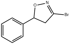 3-Bromo-5-phenyl-4,5-dihydroisoxazole Structure