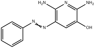 2,6-diamino-5-hydroxy-3-(phenylazo)pyridine 结构式