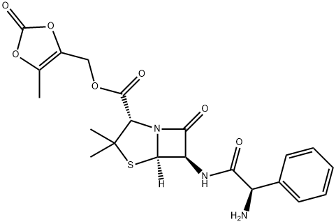 仑氨西林盐酸盐 结构式