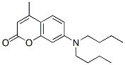 7-Dibutylamino-4-methyl coumarin Structure