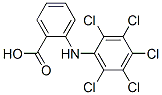 Benzoic  acid,  2-[(pentachlorophenyl)amino]-  (9CI) Struktur