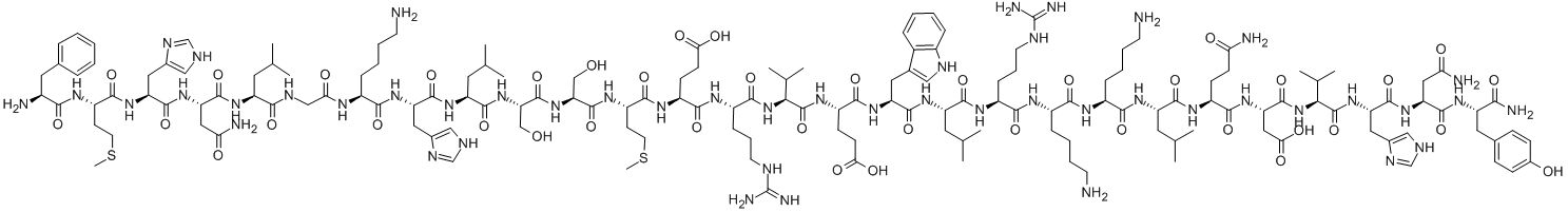 (TYR34)-PTH (7-34) AMIDE (BOVINE) Struktur