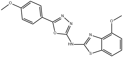862974-25-2 N-(4-甲氧基苯并[D]噻唑-2-基)-5-(4-甲氧基苯基)-1,3,4-噁二唑-2-胺
