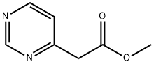 (9CI)-4-嘧啶乙酸甲酯, 863032-29-5, 结构式