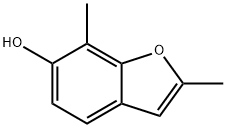 6-Benzofuranol,  2,7-dimethyl- Structure