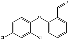 2-(2,4-二氯苯氧基)苯甲醛, 86309-06-0, 结构式