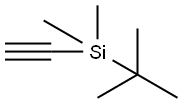 エチニルtert-ブチルジメチルシラン 化学構造式